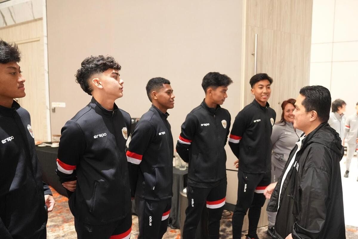Setelah Timnas U-17: Erick Thohir Ajak Berikan yang Terbaik untuk Piala Dunia