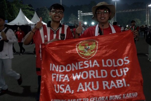 Pendukung Yakin Tim Garuda Dapat Kalahkan Timnas China - ANTARA News
