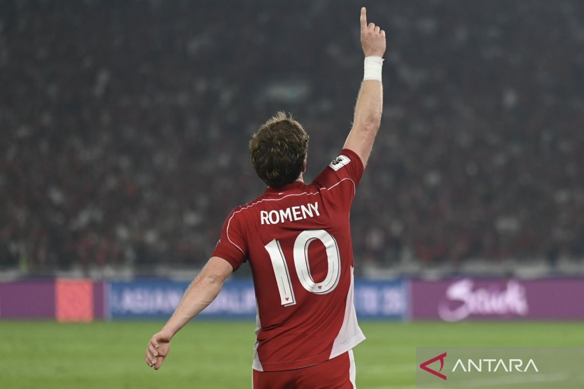 Romeny Cetak Tiga Gol dalam Tiga Pertandingan untuk Timnas Indonesia